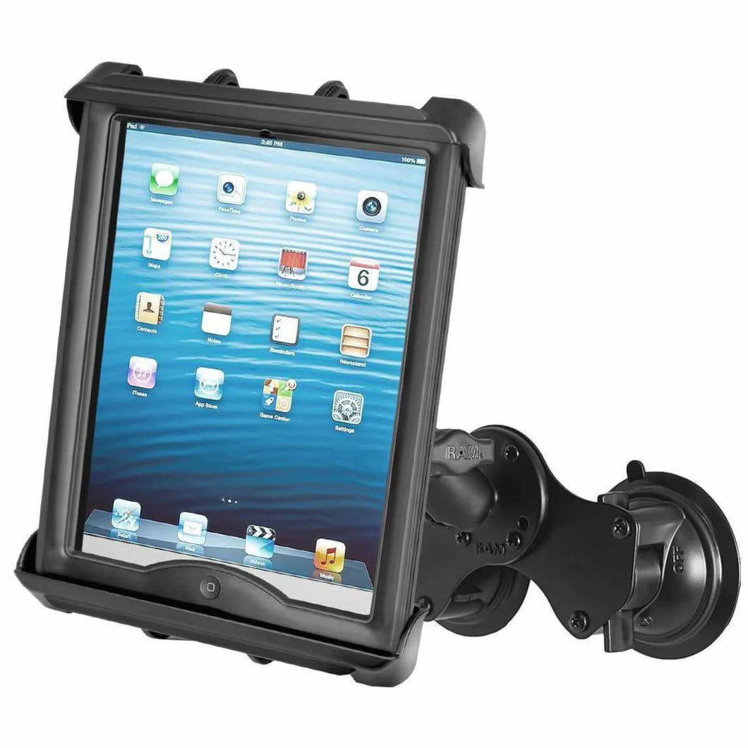 RAM Double Twist Lock Suction Cup Mount for 10″ Tablets