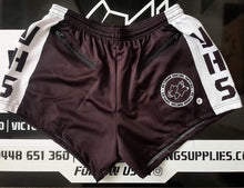 Load image into Gallery viewer, VHS OUTBACK FOOTY SHORTS WITH BUILT IN ZIPPER POCKETS!
