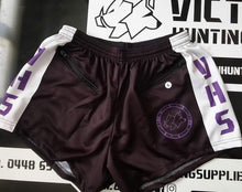 Load image into Gallery viewer, VHS OUTBACK FOOTY SHORTS WITH BUILT IN ZIPPER POCKETS!
